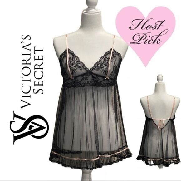 Victoria’s Secret Lace‎ and Mesh Lingerie Top - Size S - Picture 1 of 1